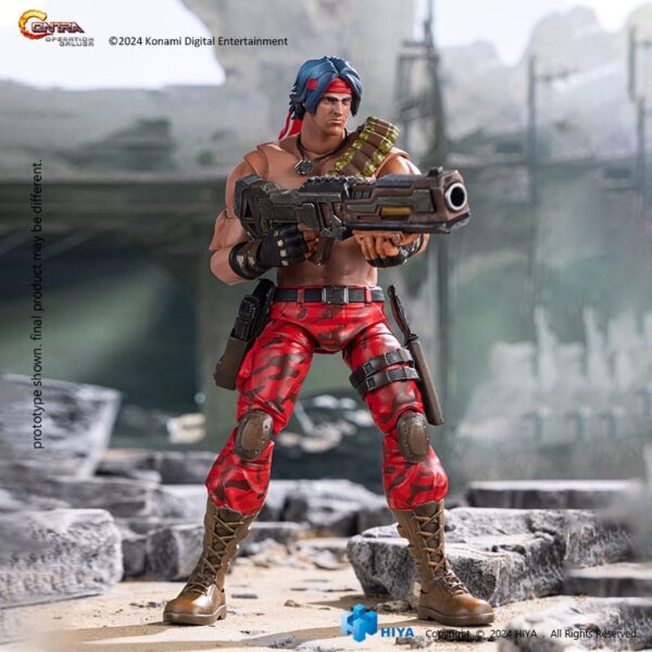 Contra: Operation Galuga Exquisite Basic Akció Figura Lance Bean 16 cm Contra: Operation Galuga Exquisite Basic Akció Figura Lance Bean 16 cm