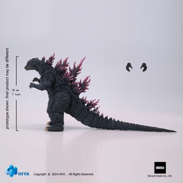 Godzilla 2000: Millennium (1999) Exquisite Basic Akció Figura Godzilla 18 cm