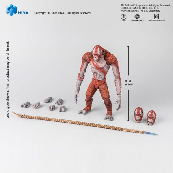 Godzilla x Kong The New Empire Exquisite Basic Akció Figura Skar King 15 cm
