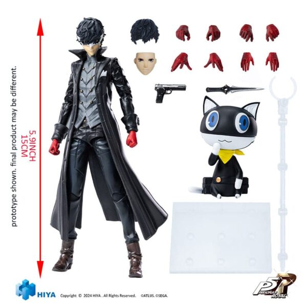 Persona 5 Royal Exquisite Basic Akció Figura Joker 15 cm