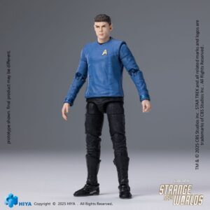 Star Trek Strange New Worlds Exquisite Mini Series  Akciófigur 1/18 Spock 11 cm