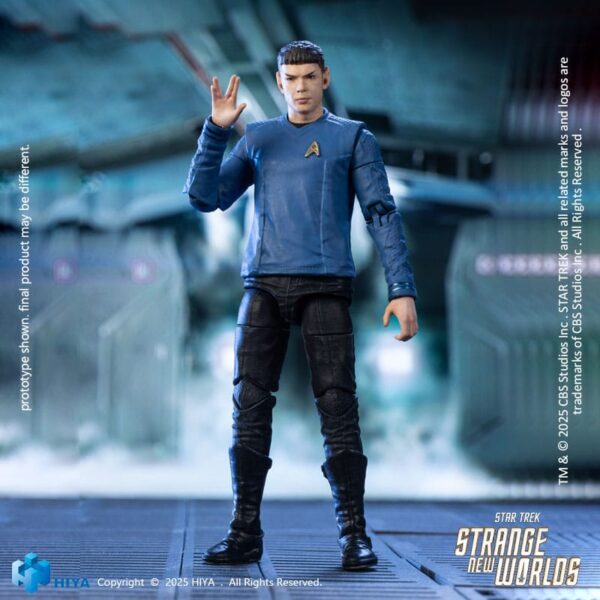 Star Trek Strange New Worlds Exquisite Mini Series  Akciófigur 1/18 Spock 11 cm Star Trek Strange New Worlds Exquisite Mini Series  Akciófigur 1/18 Spock 11 cm