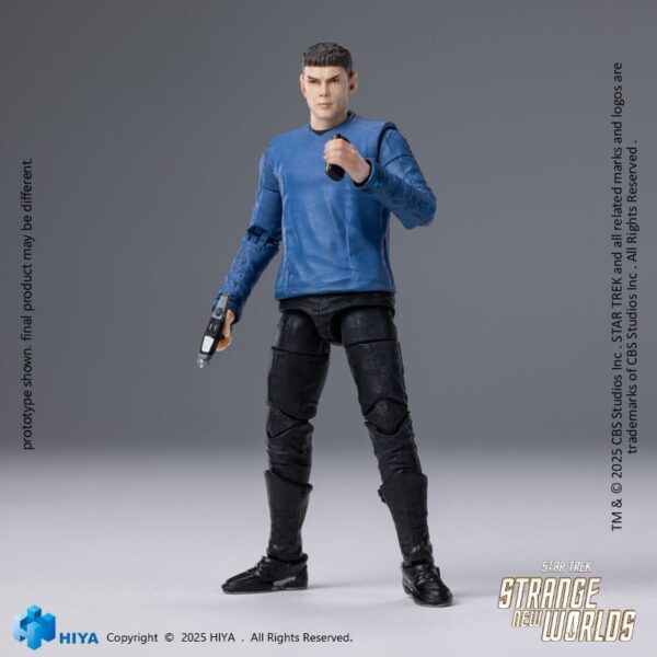 Star Trek Strange New Worlds Exquisite Mini Series  Akciófigur 1/18 Spock 11 cm Star Trek Strange New Worlds Exquisite Mini Series  Akciófigur 1/18 Spock 11 cm