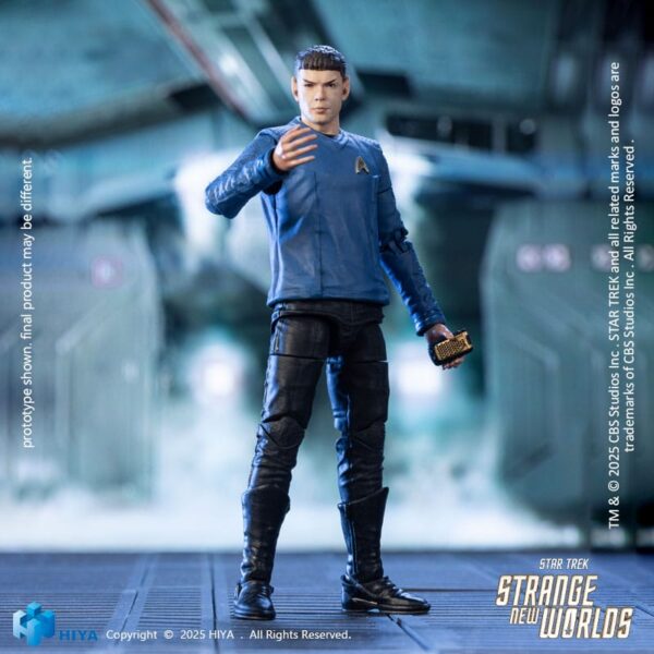 Star Trek Strange New Worlds Exquisite Mini Series  Akciófigur 1/18 Spock 11 cm Star Trek Strange New Worlds Exquisite Mini Series  Akciófigur 1/18 Spock 11 cm