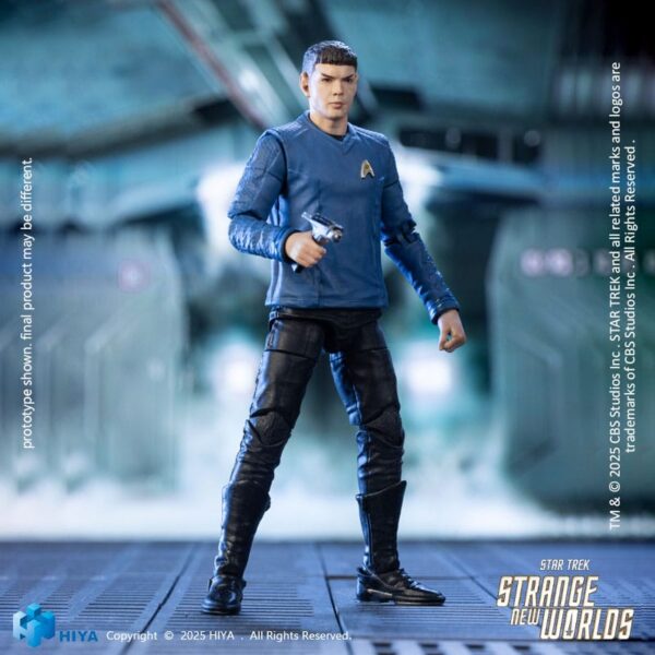 Star Trek Strange New Worlds Exquisite Mini Series  Akciófigur 1/18 Spock 11 cm Star Trek Strange New Worlds Exquisite Mini Series  Akciófigur 1/18 Spock 11 cm
