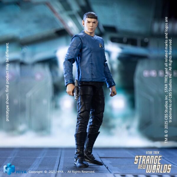 Star Trek Strange New Worlds Exquisite Mini Series  Akciófigur 1/18 Spock 11 cm Star Trek Strange New Worlds Exquisite Mini Series  Akciófigur 1/18 Spock 11 cm
