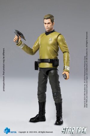 Star Trek Exquisite Mini Akció Figura 1/18 Star Trek 2009 Kirk 10 cm