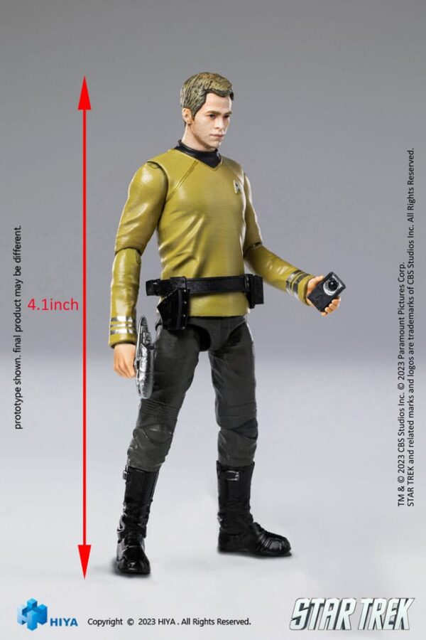 Star Trek Exquisite Mini Akció Figura 1/18 Star Trek 2009 Kirk 10 cm Star Trek Exquisite Mini Akció Figura 1/18 Star Trek 2009 Kirk 10 cm