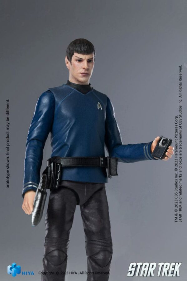 Star Trek Exquisite Mini Akció Figura 1/18 Star Trek 2009 Spock 10 cm