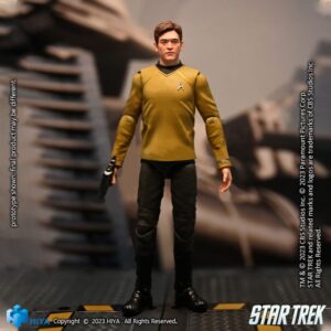 Star Trek Exquisite Mini Akció Figura 1/18 Star Trek 2009 Sulu 10 cm