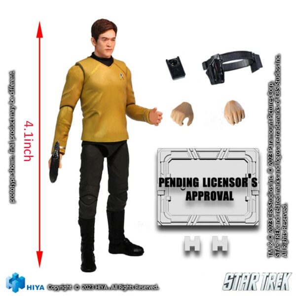 Star Trek Exquisite Mini Akció Figura 1/18 Star Trek 2009 Sulu 10 cm Star Trek Exquisite Mini Akció Figura 1/18 Star Trek 2009 Sulu 10 cm