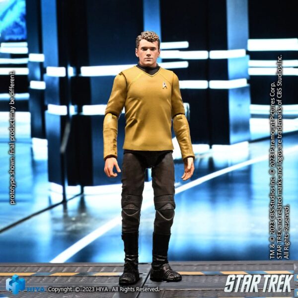 Star Trek Exquisite Mini Akció Figura 1/18 Star Trek 2009 Chekov 10 cm