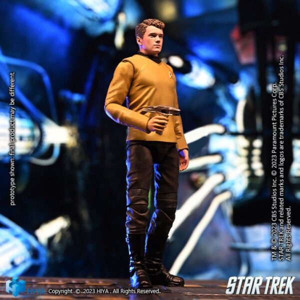 Star Trek Exquisite Mini Akció Figura 1/18 Star Trek 2009 Chekov 10 cm