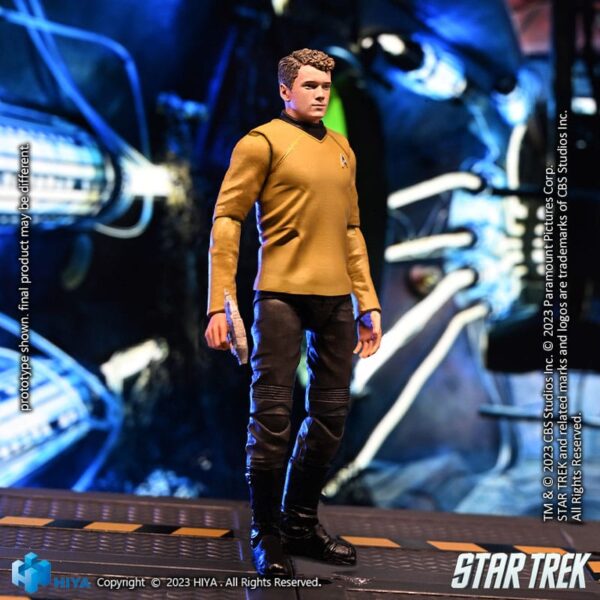 Star Trek Exquisite Mini Akció Figura 1/18 Star Trek 2009 Chekov 10 cm