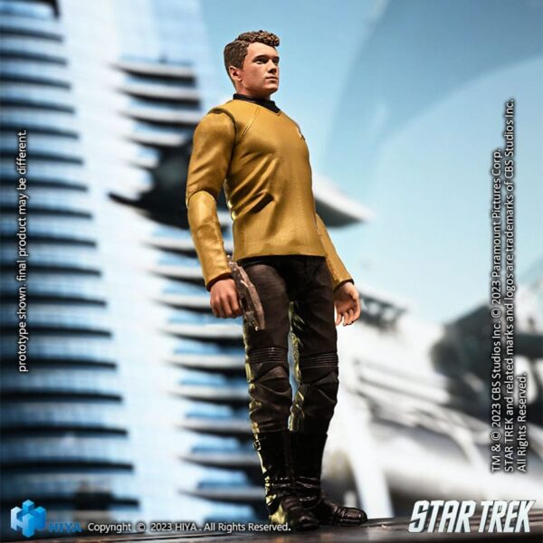Star Trek Exquisite Mini Akció Figura 1/18 Star Trek 2009 Chekov 10 cm
