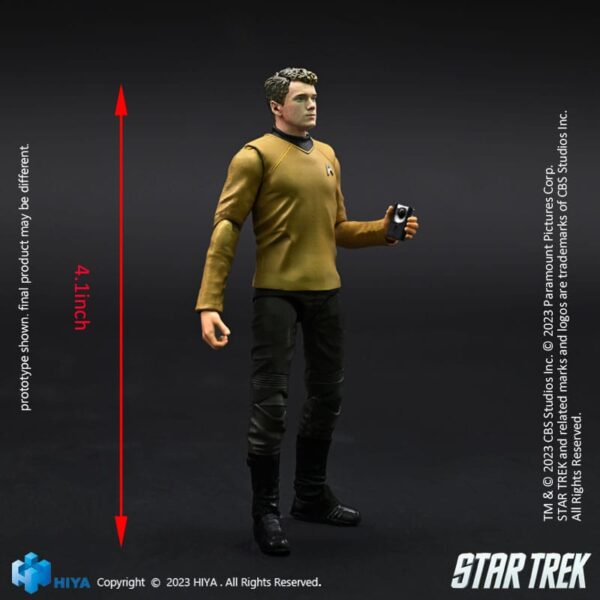 Star Trek Exquisite Mini Akció Figura 1/18 Star Trek 2009 Chekov 10 cm