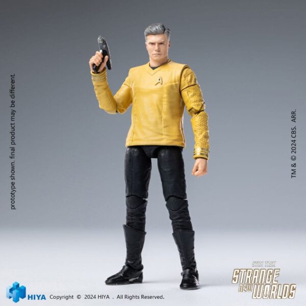 Star Trek Strange New Worlds Exquisite Mini Series  Akciófigur 1/18 Pike 11 cm Star Trek Strange New Worlds Exquisite Mini Series  Akciófigur 1/18 Pike 11 cm