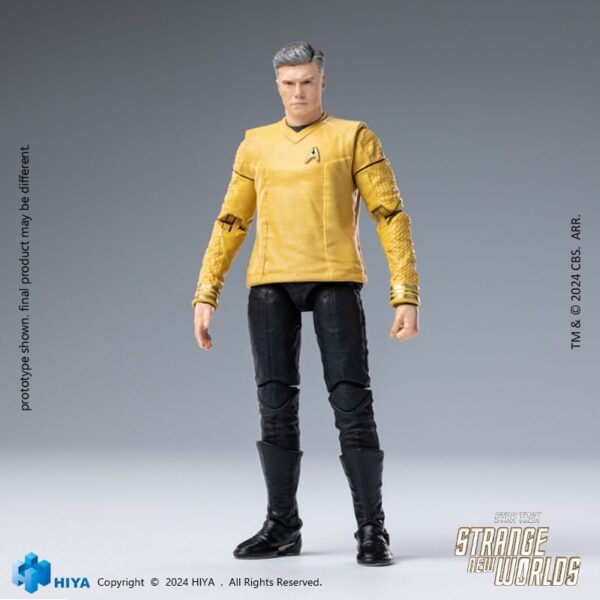 Star Trek Strange New Worlds Exquisite Mini Series  Akciófigur 1/18 Pike 11 cm Star Trek Strange New Worlds Exquisite Mini Series  Akciófigur 1/18 Pike 11 cm