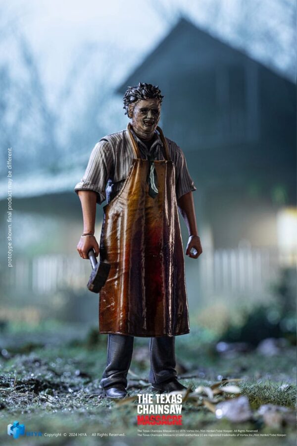 Texas Chainsaw Massacre (1974) Exquisite Mini Akció Figura 1/18 Killing Mask 11 cm