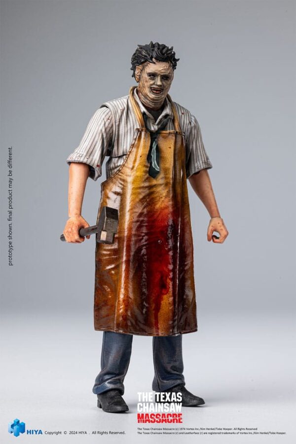 Texas Chainsaw Massacre (1974) Exquisite Mini Akció Figura 1/18 Killing Mask 11 cm