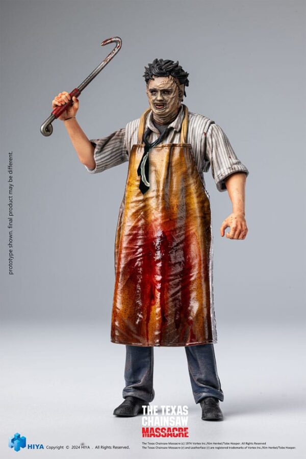 Texas Chainsaw Massacre (1974) Exquisite Mini Akció Figura 1/18 Killing Mask 11 cm
