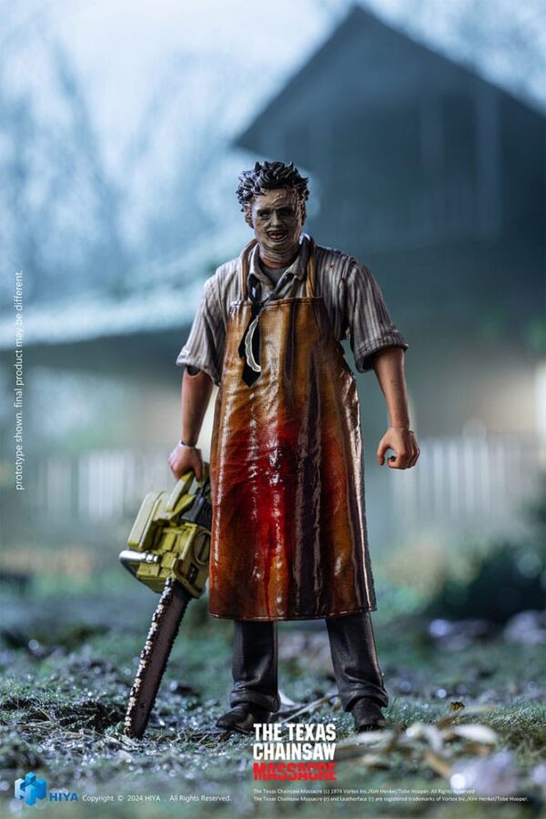 Texas Chainsaw Massacre (1974) Exquisite Mini Akció Figura 1/18 Killing Mask 11 cm