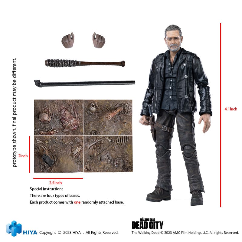 The Walking Dead Negan Exquisite Mini Akció Figura The Walking Dead Negan Exquisite Mini Akció Figura