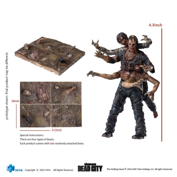 The Walking Dead Exquisite Mini Akció Figura 1/18 Dead City Walker King 11 cm The Walking Dead Exquisite Mini Akció Figura 1/18 Dead City Walker King 11 cm