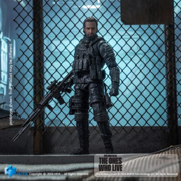 The Walking Dead: The Ones Who Lived Exquisite Mini Akció Figura 1/18 Rick Grimes 11 cm The Walking Dead: The Ones Who Lived Exquisite Mini Akció Figura 1/18 Rick Grimes 11 cm