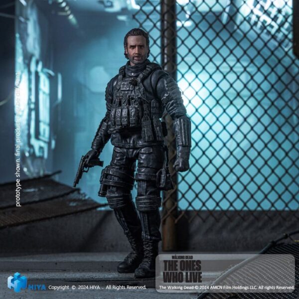 The Walking Dead: The Ones Who Lived Exquisite Mini Akció Figura 1/18 Rick Grimes 11 cm The Walking Dead: The Ones Who Lived Exquisite Mini Akció Figura 1/18 Rick Grimes 11 cm