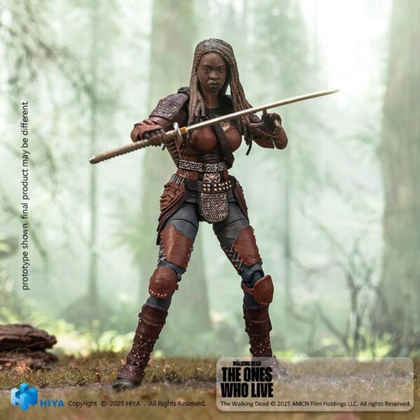 The Walking Dead: The Ones Who Lived Exquisite Mini Akció Figura 1/18 Michonne 10 cm The Walking Dead: The Ones Who Lived Exquisite Mini Akció Figura 1/18 Michonne 10 cm