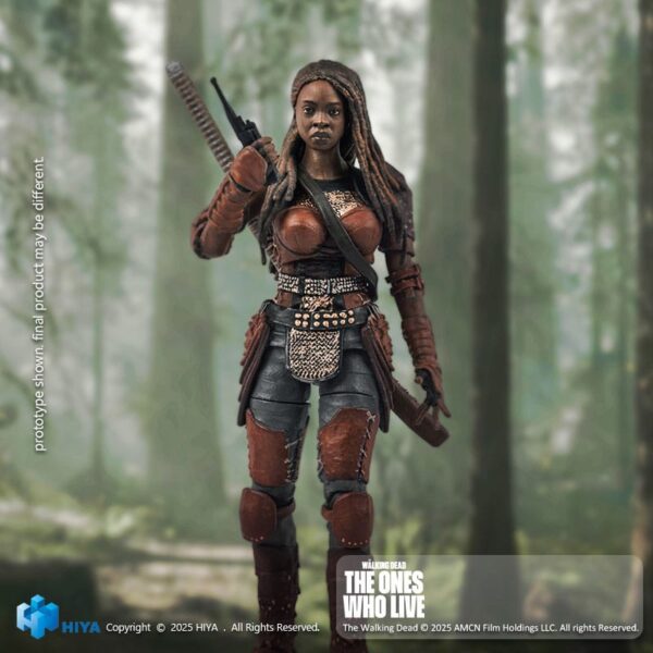 The Walking Dead: The Ones Who Lived Exquisite Mini Akció Figura 1/18 Michonne 10 cm The Walking Dead: The Ones Who Lived Exquisite Mini Akció Figura 1/18 Michonne 10 cm