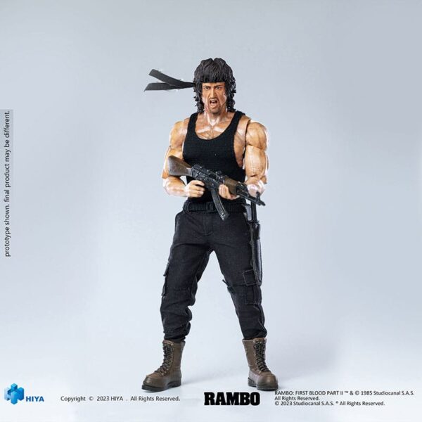 First Blood II Exquisite Super Series  Akciófigur 1/12 First Blood II John Rambo 16 cm First Blood II Exquisite Super Series  Akciófigur 1/12 First Blood II John Rambo 16 cm