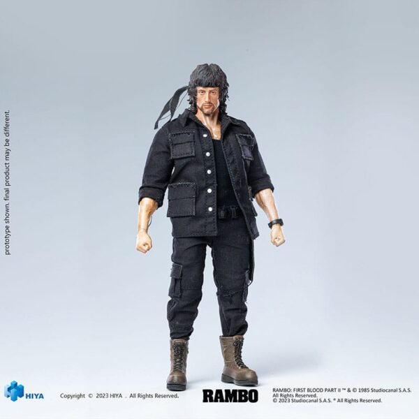 First Blood II Exquisite Super Series  Akciófigur 1/12 First Blood II John Rambo 16 cm First Blood II Exquisite Super Series  Akciófigur 1/12 First Blood II John Rambo 16 cm