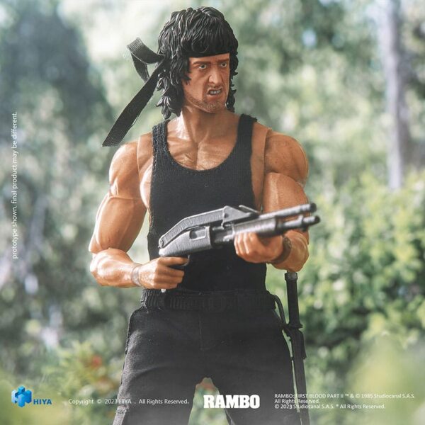 First Blood II Exquisite Super Series  Akciófigur 1/12 First Blood II John Rambo 16 cm First Blood II Exquisite Super Series  Akciófigur 1/12 First Blood II John Rambo 16 cm