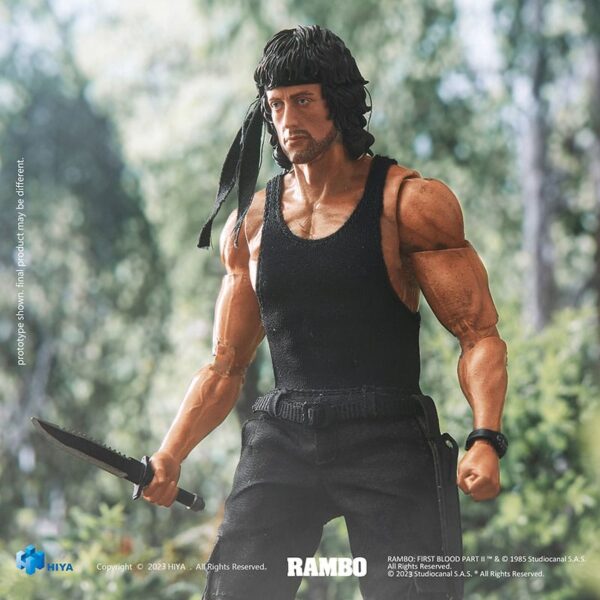 First Blood II Exquisite Super Series  Akciófigur 1/12 First Blood II John Rambo 16 cm First Blood II Exquisite Super Series  Akciófigur 1/12 First Blood II John Rambo 16 cm