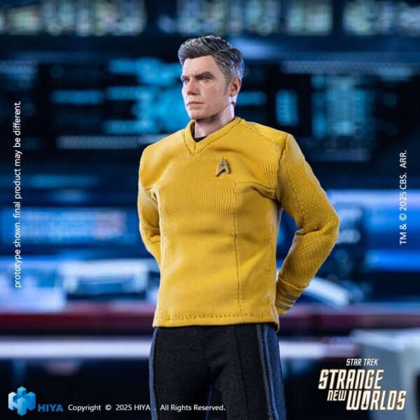 Star Trek Strange New Worlds Exquisite Super Series  Akciófigur 1/12 Pike 16 cm Star Trek Strange New Worlds Exquisite Super Series  Akciófigur 1/12 Pike 16 cm