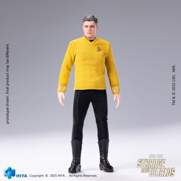 Star Trek Strange New Worlds Exquisite Super Series  Akciófigur 1/12 Pike 16 cm Star Trek Strange New Worlds Exquisite Super Series  Akciófigur 1/12 Pike 16 cm