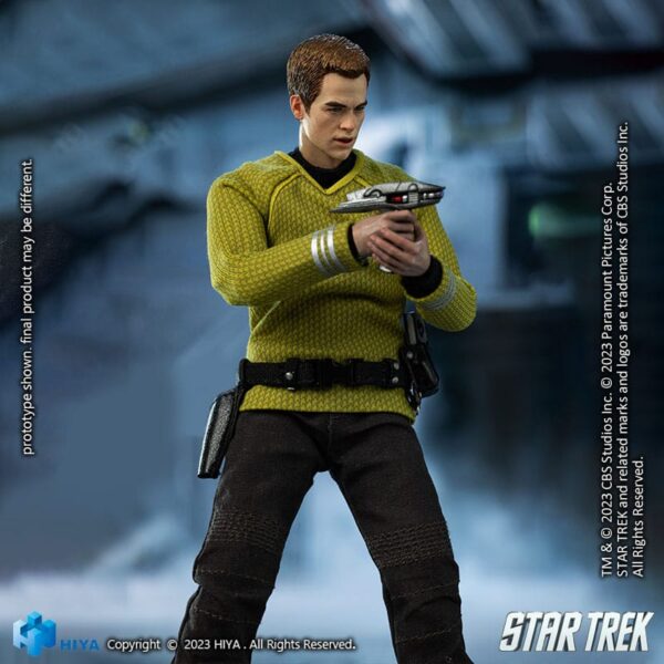 Star Trek Exquisite Super Series  Akciófigur 1/12 Kirk 16 cm