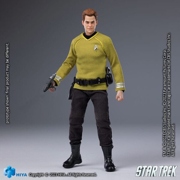 Star Trek Exquisite Super Series  Akciófigur 1/12 Kirk 16 cm