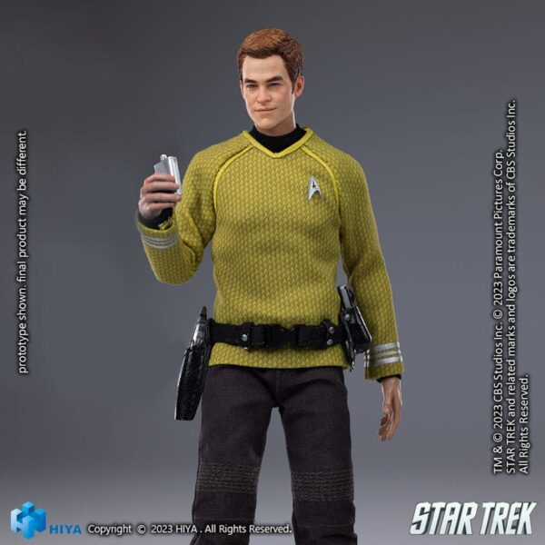 Star Trek Exquisite Super Series  Akciófigur 1/12 Kirk 16 cm