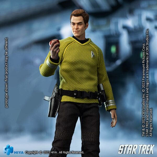 Star Trek Exquisite Super Series  Akciófigur 1/12 Kirk 16 cm