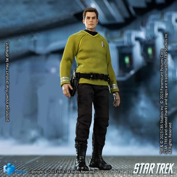 Star Trek Exquisite Super Series  Akciófigur 1/12 Kirk 16 cm