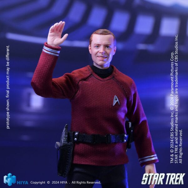 Star Trek 2009 Exquisite Super Series  Akciófigur 1/12 Scotty 16 cm