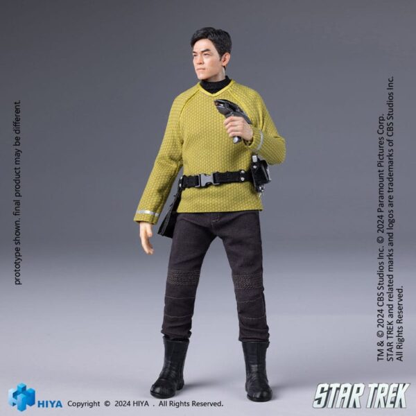 Star Trek 2009 Exquisite Super Series  Akciófigur 1/12 Sulu 16 cm