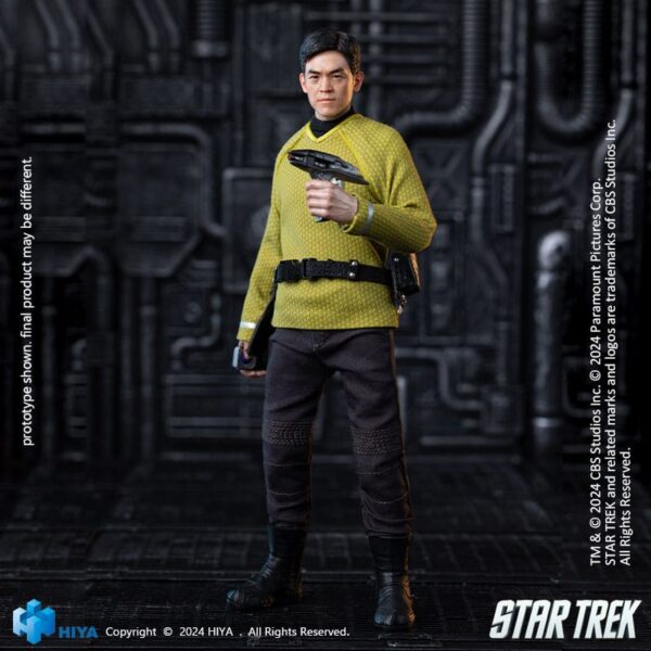 Star Trek 2009 Exquisite Super Series  Akciófigur 1/12 Sulu 16 cm