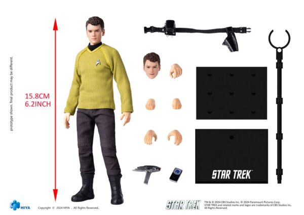 Star Trek 2009 Exquisite Super Series  Akciófigur 1/12 Chekov 16 cm Star Trek 2009 Exquisite Super Series  Akciófigur 1/12 Chekov 16 cm