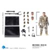 Universal Soldier Exquisite Super Series  Akciófigur 1/12 Luc Deveraux 16 cm