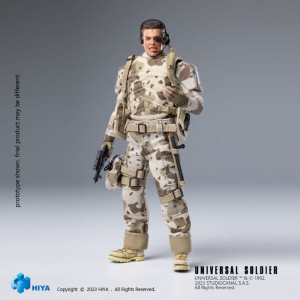 Universal Soldier Exquisite Super Series  Akciófigur 1/12 Luc Deveraux 16 cm