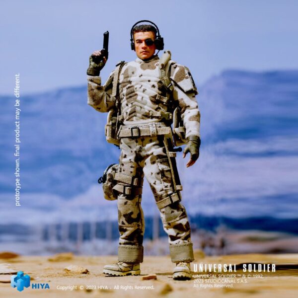 Universal Soldier Exquisite Super Series  Akciófigur 1/12 Luc Deveraux 16 cm